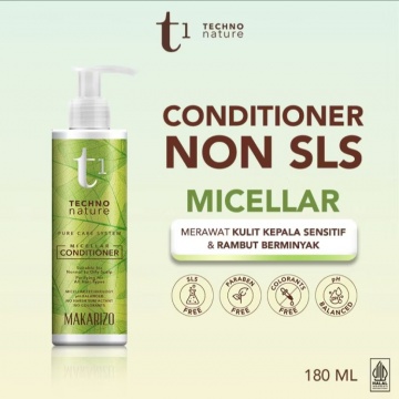 Makarizo T1 Techno Nature Micellar Conditioner (Shopee/Makarizo Official Shop)