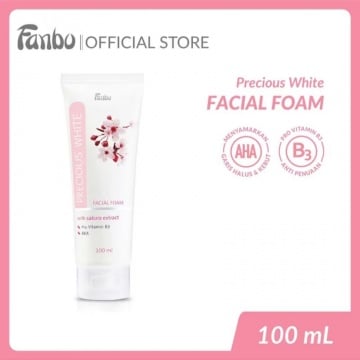 Fanbo Precious White Facial Foam Tender Care (Shopee/Fanbo Cosmetics Official Store)