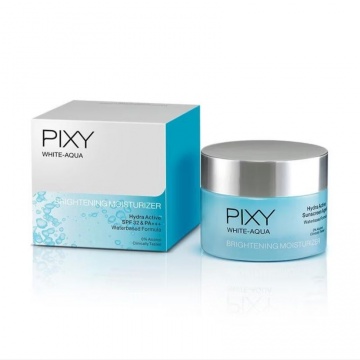 White-Aqua Brightening Sleeping Mask PIXY menjadi salah satu rekomendasi sleeping mask yang bisa membantu bikin wajah glowing dengan harga yang relatif terjangkau mulai Rp20 ribuan (Shopee/PIXY Official Store)