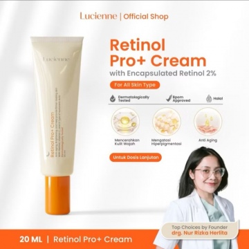 Lucienne Retinol Pro+Cream 2% Whitening Night Cream (Shopee/Lucienne Official Store)