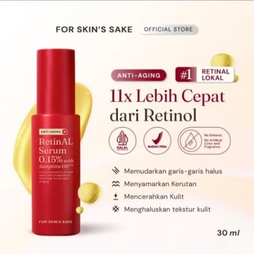 For Skin's Sake RetinAL Serum 0.15% with Samphira Oil (Shopee/FSS For Skin’s Sake Official)