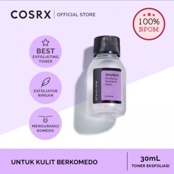 COSRX AHA/BHA Clarifying Treatment Toner (Shopee/COSRX Indonesia Official Shop)