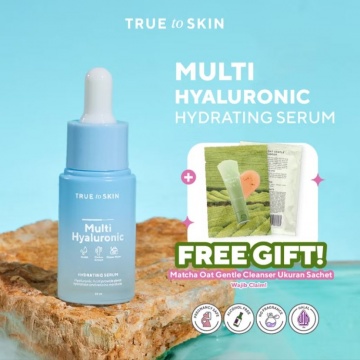 True to Skin Multi Hyaluronic Hydrating & Skin Barrier Serum (Shopee/Truetoskin Official Shop)