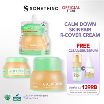 SOMETHINC Calm Down, menjadi salah satu produk SOMETHINC yang sudah Tasya Farasya approved (Shopee/SOMETHINC Official Shop)