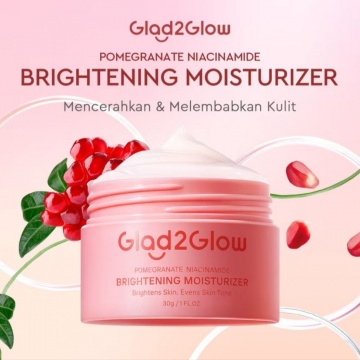 Glad2Glow Pomegranate Niacinamide Brightening Moisturizer (Shopee/Glow Muse)