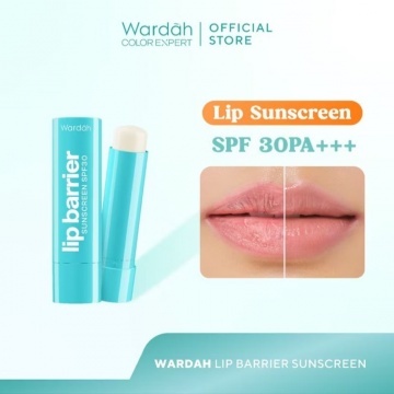 Lip Barrier Sunscreen SPF 30 PA+++ (Shopee/Wardah Official Shop)