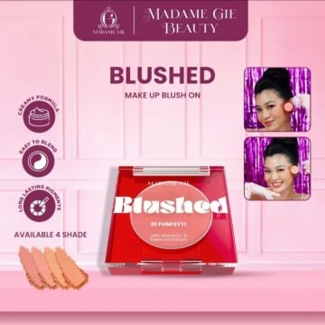 Madam Gie Blushed-Makeup Blush On Long Lasting Pigments (Shopee/Madame Gie Official Shop)