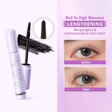 Bnb Barenbliss Roll To High, rekomendasi maskara waterproof yang patut dicoba (Shopee/Barenbliss Official Shop)