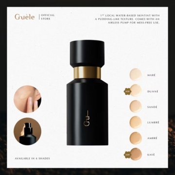 Guèle BARE Skin Tint Tinted Moisturizer SPF 40 PA++++ (Shopee/Guèle Official Shop)