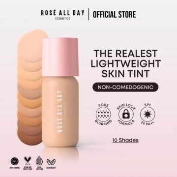 Rosé All Day The Realest Lightweight Skin Tint (Shopee/Rosé All Day Cosmetics Official Shop)
