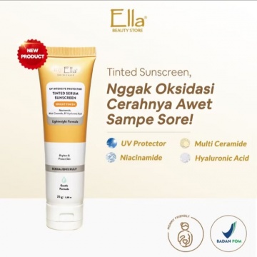 Ella Skincare UV Intensive Protector Tinted Serum Sunscreen with Multi Ceramide (Shopee/Ella Official Shop)