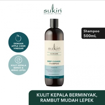Sukin Deep Cleanse Shampoo (Shopee/Sukin Official Store)