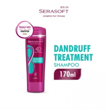 Serasoft Serum Shampoo Dandruff Treatment (Shopee/Wings Official Shop)