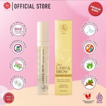 Viva Queen Lash & Brow Booster Serum (Shopee/Viva Cosmetics Authorized Store Surabaya)
