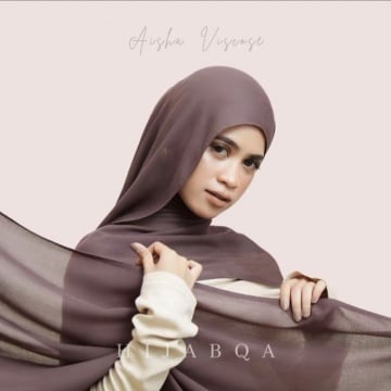 Aisha Viscose Pashmina dari HIJABQA, rekomendasi pashmina viscose yang ada di TikTok Shop (TikTok Shop/Hijabqa)