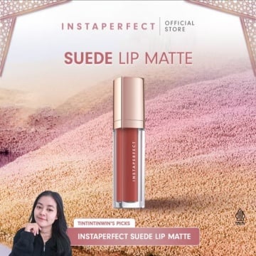 Instaperfect Suede Lip Matte, rekomendasi base ombre lip yang patut kamu coba (Shopee/Instaperfect Official Shop)