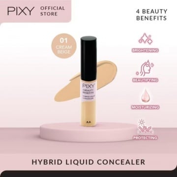 PIXY Hybrid Liquid Concealer 4 Beauty Benefit, rekomendasi concealer yang patut kamu coba (Shopee/Pixy Official Store)
