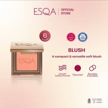 ESQA Blush On, merupakan salah satu dari tujuh produk paling laris ESQA (Shopee/Esqa Cosmetics Official Shop)