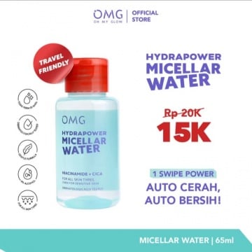 OMG OH MY GLOW HydraPower Micellar Water (Shopee/OMG Beauty Official Shop)