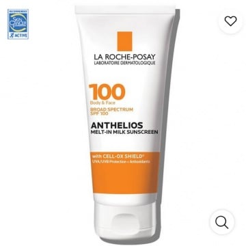 La Roche Posay Anthelios Melt in Milk Sunscreen Broad Spectrum SPF 100 (Website/La Roche Posay )