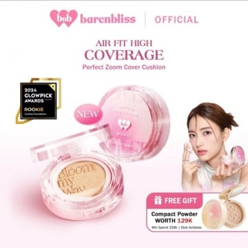 BNB barenbliss Bloomatte Perfect Zoom Cover Cushion (Shopee)