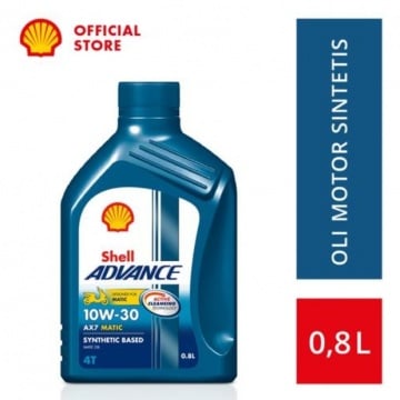 Oli Motor Shell Advance AX7 Matic. (Tokopedia)