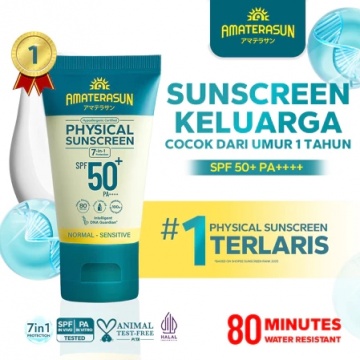 Amaterasun Physical Sunscreen SPF 50+ PA++++ (Shopee/Amaterasun Official Store)