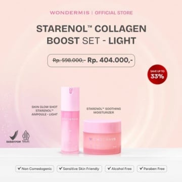 WONDERMIS STARENOL™ Collagen Boost Set - Light (Shopee/WONDERMIS Official Store)