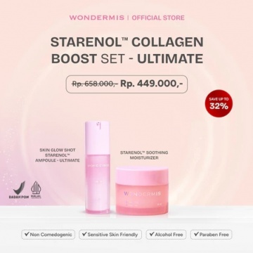 WONDERMIS STARENOL™ Collagen Boost Set Advanced (Shopee/WONDERMIS Official Store)
