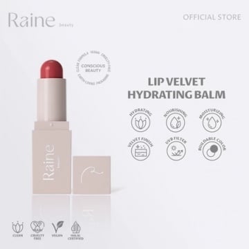 Raine Beauty Lip Velvet Hydrating Balm (Shopee/Raine Beauty Official Shop)