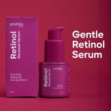 Pratista Retinol Renewal Serum, rekomendasi serum retinol (Shopee)