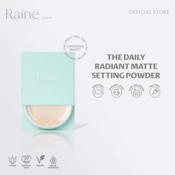 Raine Beauty The Daily Radiant Matte Setting Powder (Shopee/Raine Beauty Official Shop)