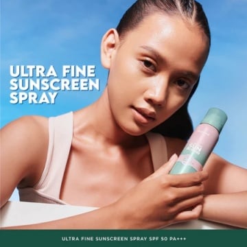 Luxcrime Ultra Fine Sunscreen Spray SPF 50 PA+++ (Shopee)