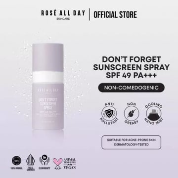 Rosé All Day Don't Forget Sunscreen Spray (Shopee)