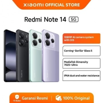 Xiaomi Redmi Note 14 5G (Shopee/Xiaomi Official Store)