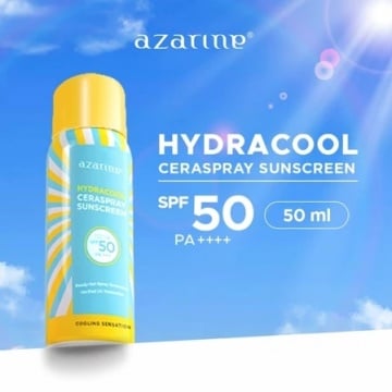 Azarine Ceraspray Sunscreen Spray SPF 50 PA+++ (Shopee)