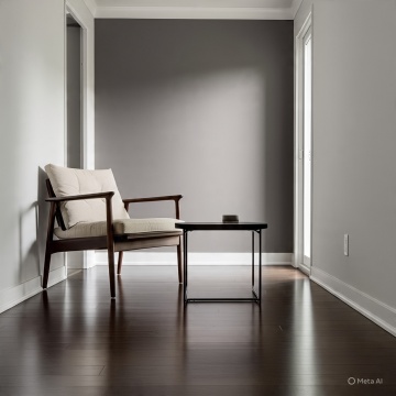 Pertimbangkan dengan matang tata letak furnitur dan sirkulasi di ruang tamu, tips menata ruang tamu rumah yang sempit minimalis (Meta AI)