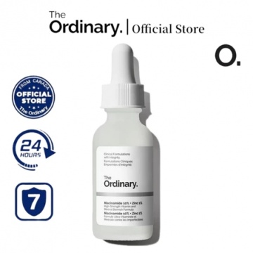 The Ordinary Niacinamide 10% + Zinc 1% Whitening Oily Skin Black Heads Remover Skincare (Shopee/The Ordinary)