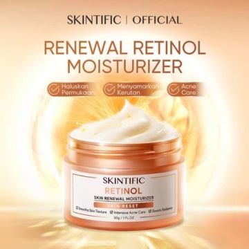 Rekomendasi moisturizer dengan kandungan retinol (Shopee)