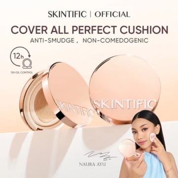 Skintific Cover All Perfect Cushion (Shopee/SKINTIFIC Official Store)