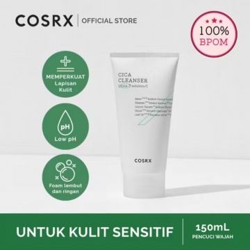 Cosrx Pure Fit Cica Cleanser (Shopee/COSRX Indonesia Official Shop)