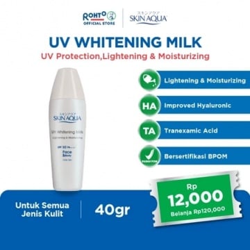 Sunscreen Skin Aqua (Shopee/ROHTO Official Shop)