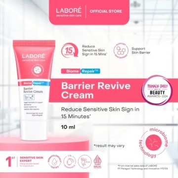 Labore BiomeRepair Barrier Revive Cream Travel Size 10ml (Shopee/Labore Official Store)