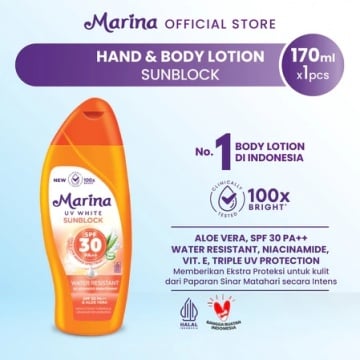 Rekomendasi hand body Marina (Shopee/Marina Official Shop)