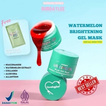 Rekomendasi masker untuk mencerahkan wajah (Shopee)