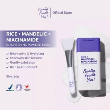 Rekomendasi masker untuk mencerahkan wajah (Shopee)
