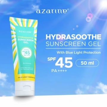 Azarine Hydrasoothe Sunscreen Gel SPF 45 PA++++ (Shopee)