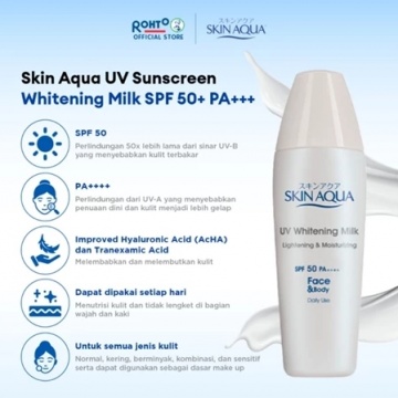 Rekomendasi sunscreen glow finish (Shopee)
