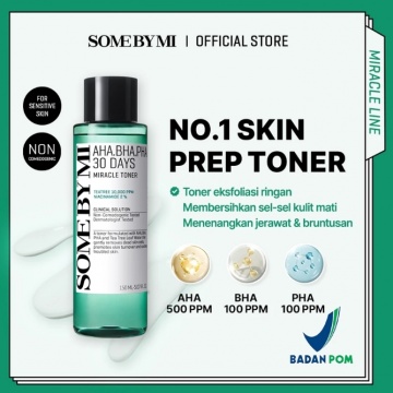 Some By Mi Miracle AHA BHA Toner (Shopee)