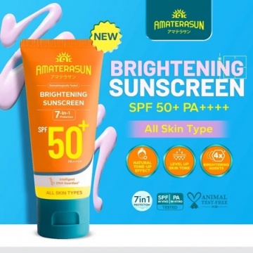 Rekomendasi sunscreen yang memutihkan wajah (Shopee)